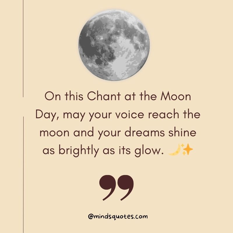 Chant at the Moon Day Wishes