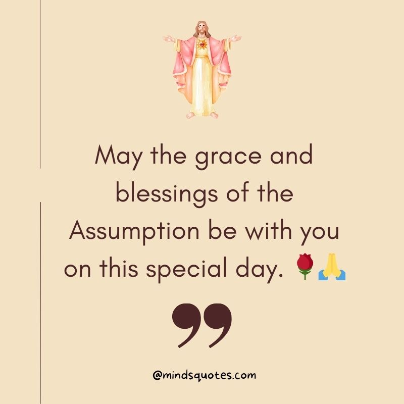 100 Best Feast of the Assumption Quotes, Wishes & Messages 3 Feast of the Assumption Wishes