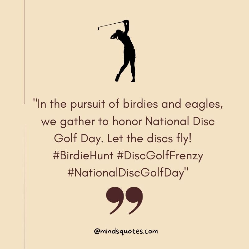 National Disc Golf Day Wishes