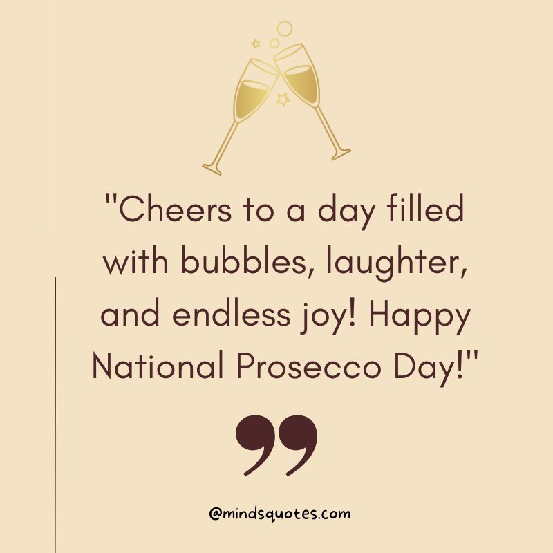 National Prosecco Day Wishes