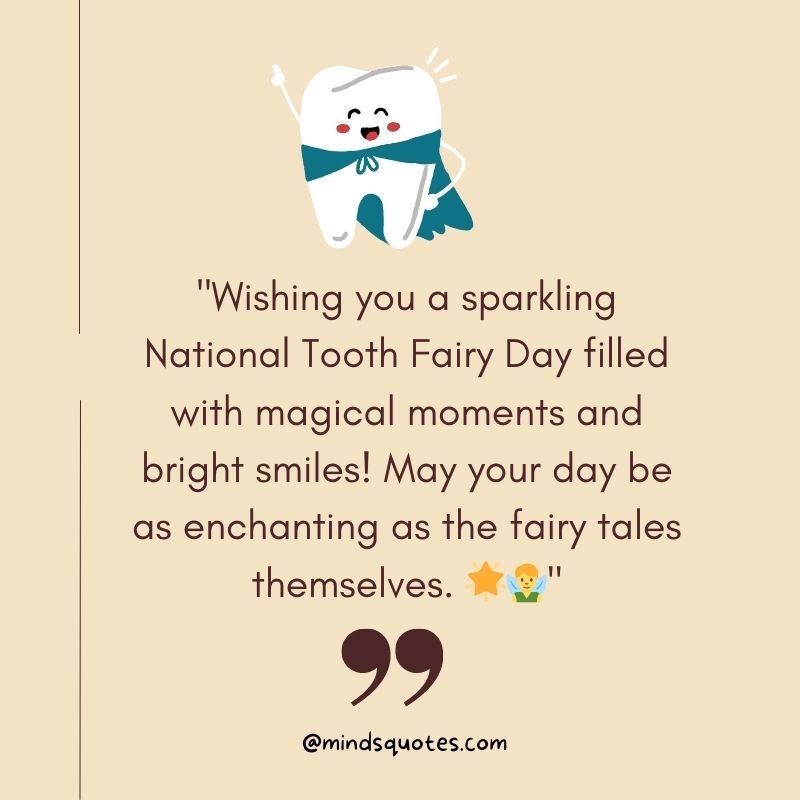 National Tooth Fairy Day Wishes