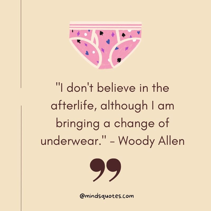 National Underwear Day Quotes
