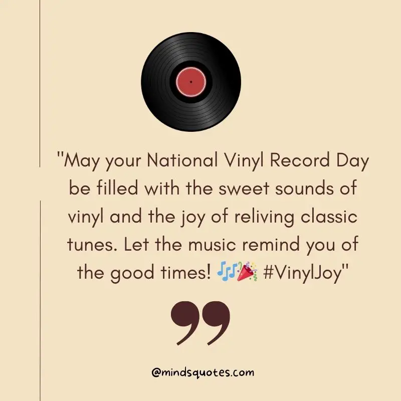 50 Best National Vinyl Record Day Quotes, Wishes & Messages, Captions
