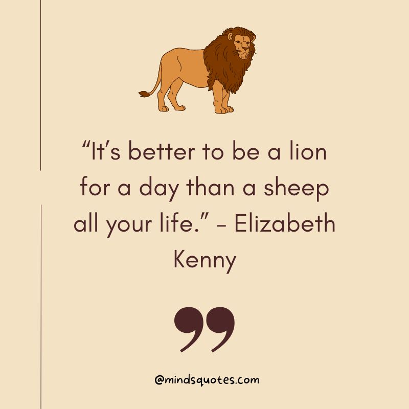 World Lion Day Quotes