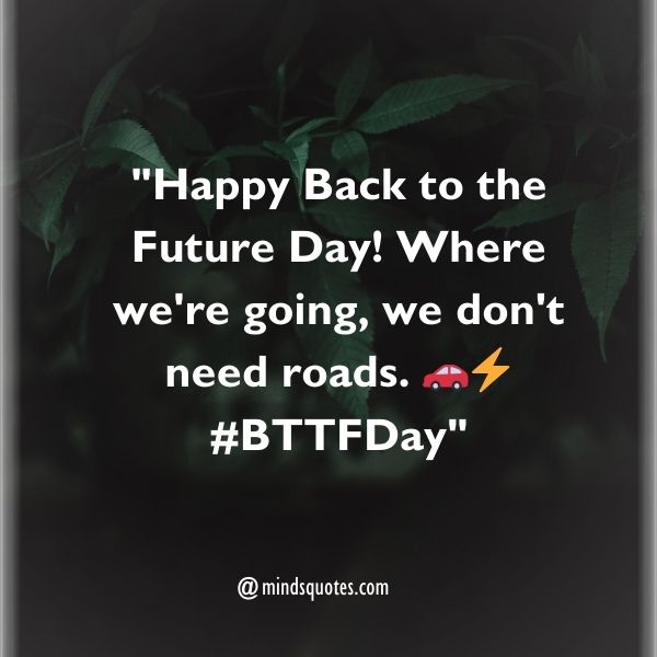 ​Back to the Future Day Messages