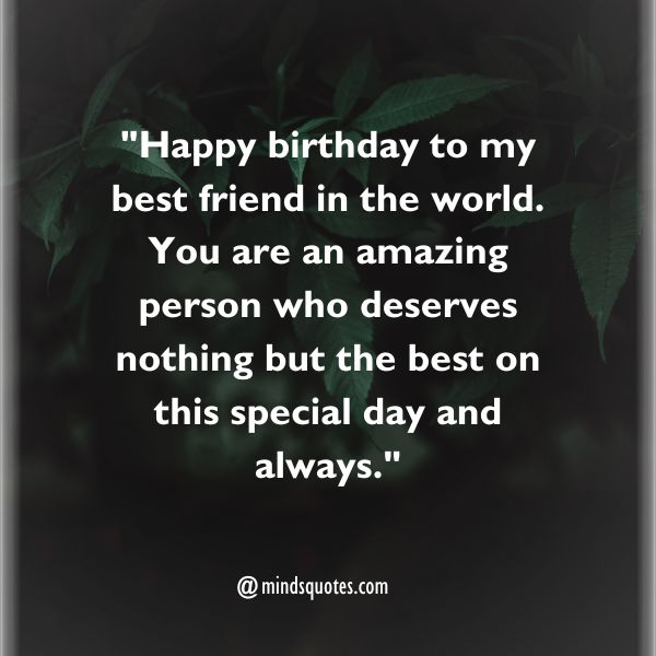 Heart Touching Birthday Wishes for Someone Special Friend