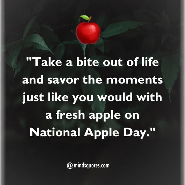 National Apple Day Messages