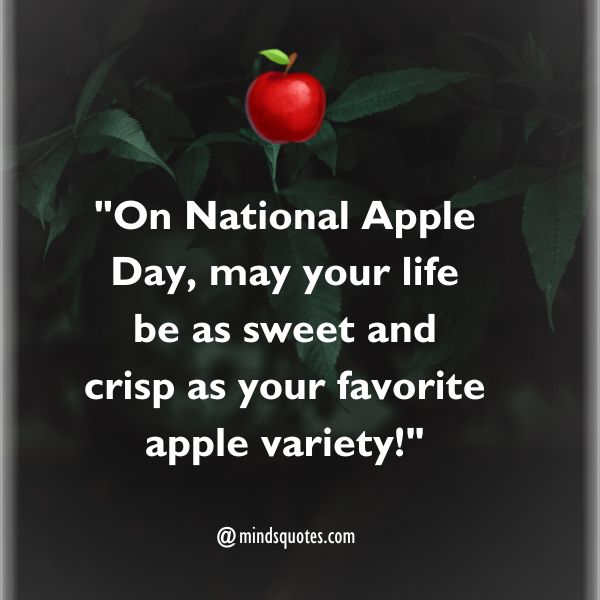 National Apple Day Messages