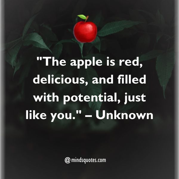 70 National Apple Day Quotes, Wishes, Messages & Captions 3 National Apple Day Quotes