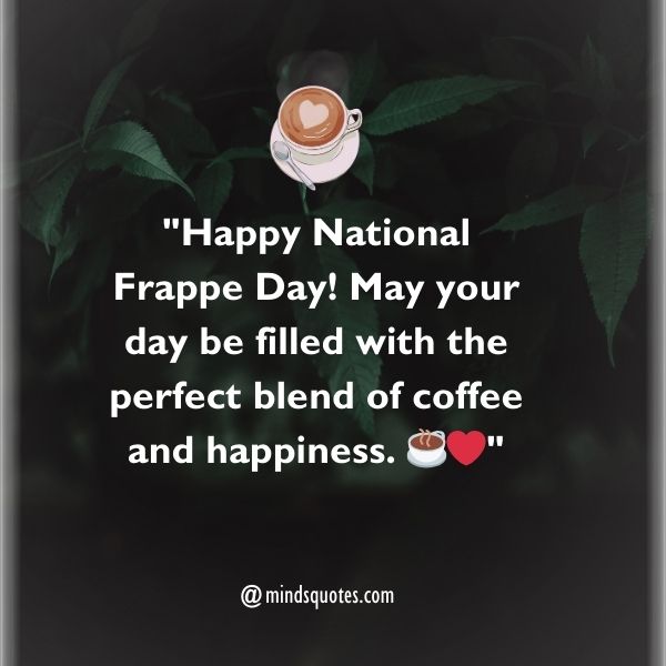 National Frappe Day Messages