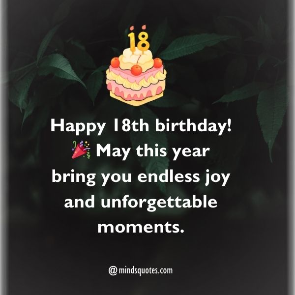 18th Birthday Wishes: Celebrate the Milestone with Heartfelt Messages 2 18th Birthday Wishes