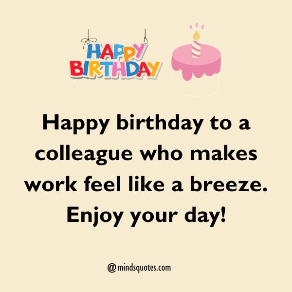 Birthday Wishes for Coworkers