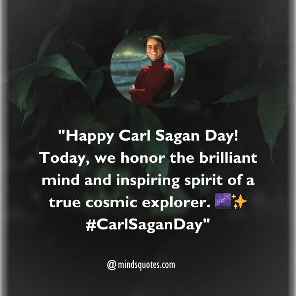 Carl Sagan Day Messages