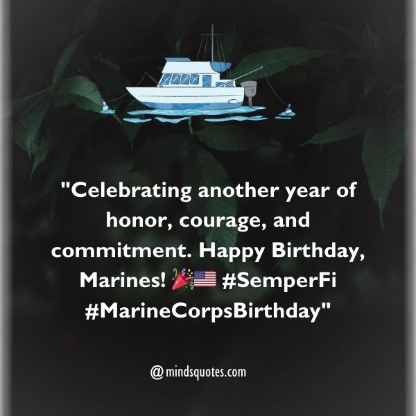 Marine Corps Birthday Captions 