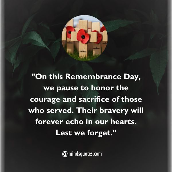 Remembrance Day Messages