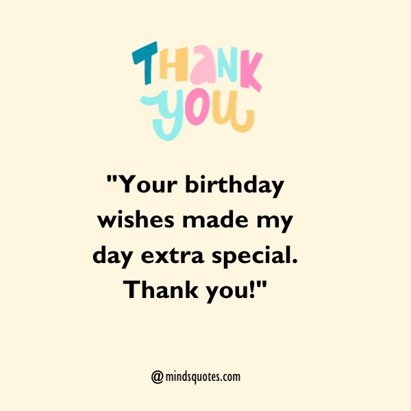 50 Heartfelt Thank You for Birthday Wishes 2 Thank You for Birthday Wishes