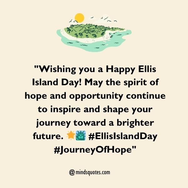 Ellis Island Day Wishes