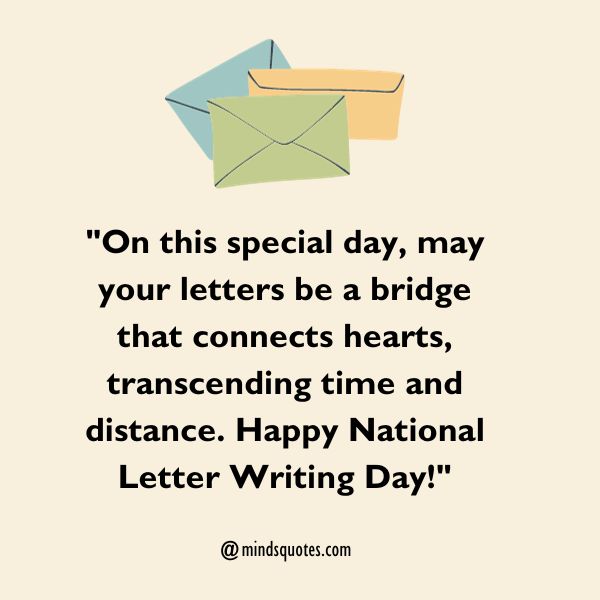70 National Letter Writing Day Quotes, Wishes, Messages & Captions